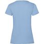 fruit of the loom Tee-shirt femme Valueweight bleu_ciel