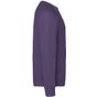 fruit of the loom Classic raglan sweat purple
