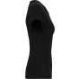 Kariban T-shirt col rond manches courtes femme black
