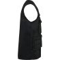 WK Designed To Work Gilet polycoton multipoches doublé unisexe black