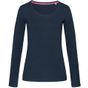 Stedman Claire V-neck Long Sleeve marina_blue