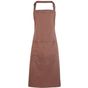 Premier Tablier bavette avec poche Colours Collection mocha
