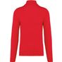 kariban Pull 1/4 zip homme red