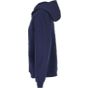 Build Your Brand Ladies Fluffy Zip Hoody Navy