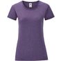 fruit of the loom Ladies Iconic 150 T violet_chine
