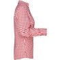 James&Nicholson Ladies´ Traditional Shirt red/white