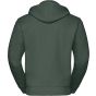 Russell Authentic Sweat capuche zippé homme bottle_green