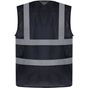 Yoko Gilet haute visibilité à maille ajourée recyclée navy