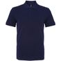 Asquith & Fox Polo homme bio navy
