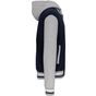 Kariban Blouson Teddy à capuche Unisexe navy/oxford_grey/white