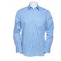 kustom kit Tailored Business Shirt LS light_blue