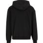 Build Your Brand Vintage Heavy Zip Hoodie black