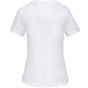 kariban T-shirt bio col à bords francs manches courtes femme white