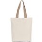 Kimood Sac Shopping recyclé à fond plat ecume/hemp
