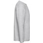 fruit of the loom Valueweight Long Sleeve T gris_chine