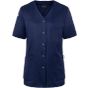 karlowsky Women's Short-Sleeve Medical Tunic Essential Navy