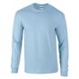 Gildan Adult T-Shirt Ultra-cotton Long Sleeve bleu clair