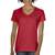 Gildan Premium Cotton Ladies V-Neck T-Shirt - red - XL