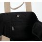Kimood Grand sac shopping à soufflet recyclé black_night/hemp