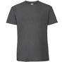 fruit of the loom Iconic 195 Ringspun Premium T graphite_clair
