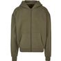 Build Your Brand Ultra Heavy Zip Hoody - olive - 3XL