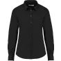 Kustom Kit Poplin Shirt Long Sleeve Black