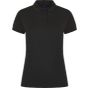 Henbury Ladies coolplus polo shirt black