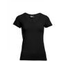 Promodoro Women´s Slim Fit V-Neck-T black