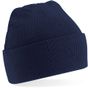 Beechfield Bonnet Original à revers navy