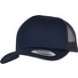 flexfit Classic Curved Visor Foam Trucker Cap navy