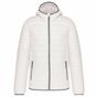 Kariban doudoune légère capuche homme white