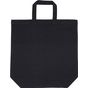 Kimood Sac shopping en coton noir