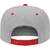 flexfit Classic Snapback 2-Tone Cap heather/red