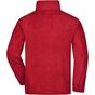 James&Nicholson Full-Zip Fleece red