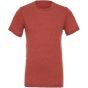 Bella Unisex triblend short sleeve tee clay_triblend