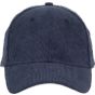 K-up Casquette en velours - 6 panneaux minorca_navy