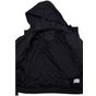 Build Your Brand Ladies Crinkle Batwing Jacket black