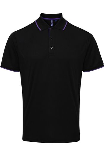 Image produit Polo Coolchecker® contrasté pour homme