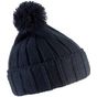 k-up Bonnet à pompon avec revers navy/navy