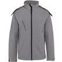 kariban Veste softshell à capuche femme - marl_grey - S