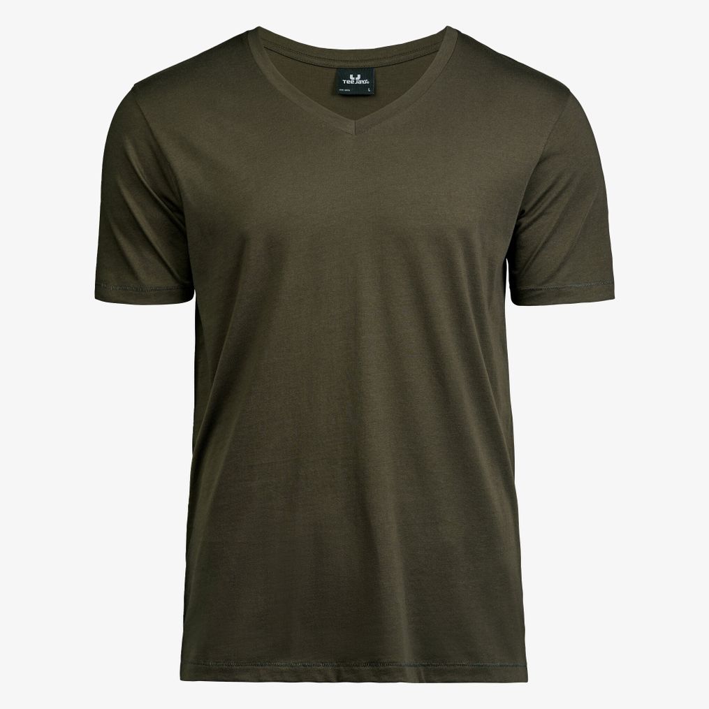 Luxury v-neck tee tee jays