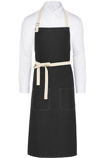 Image produit Santorini - Contrasted Bib Apron with Pocket