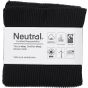 Neutral Rib Knit Kitchen Cloth black