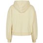 Build Your Brand Ladies Organic Oversized Hoody soft_yellow