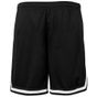 Build Your Brand Two-tone Mesh Shorts black/black/white