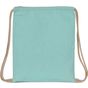 Kimood Petit sac à dos recyclé à cordon coulissant - Taille enfant topaz_blue