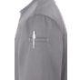 karlowsky Men's Long-Sleeve Chef Jacket Green Generation Sustainable GRS Platinum grey