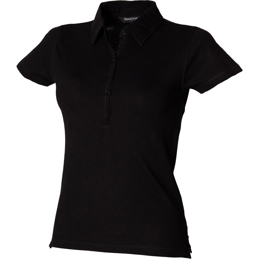 Women's short sleeved Stretch Polo Skinni