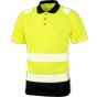 Result Recycled safety polo shirt fluorescent_yellow