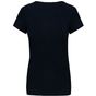 Kariban T-shirt col rond manches courtes femme navy